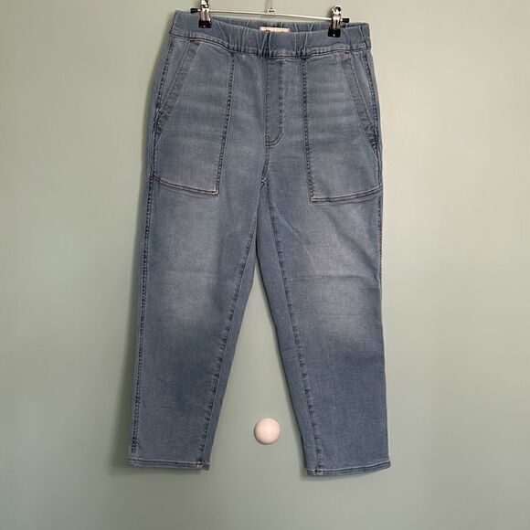 Madewell Pull-On Relaxed Jeans XSP - Picture 2 of 9